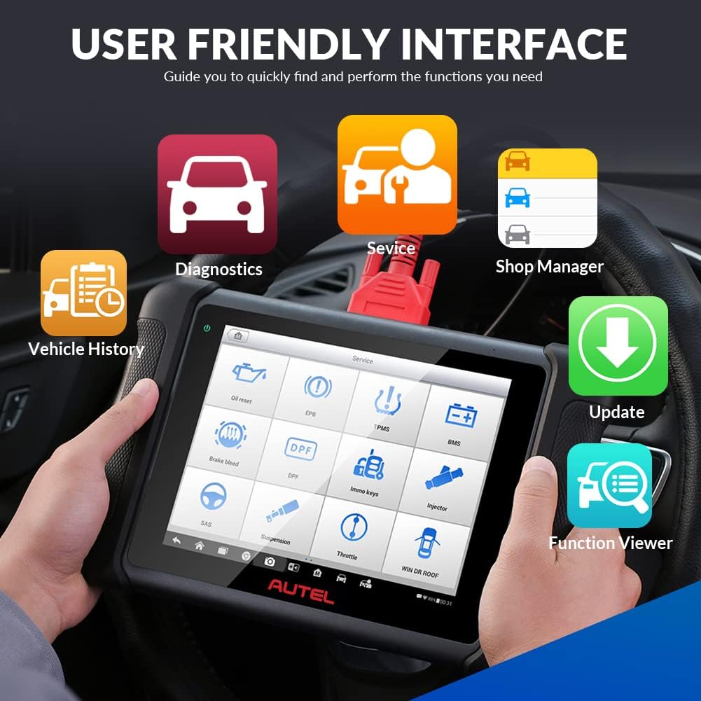 Automotive Scan Tool with ECU Coding and Bi-Directional Control X38377