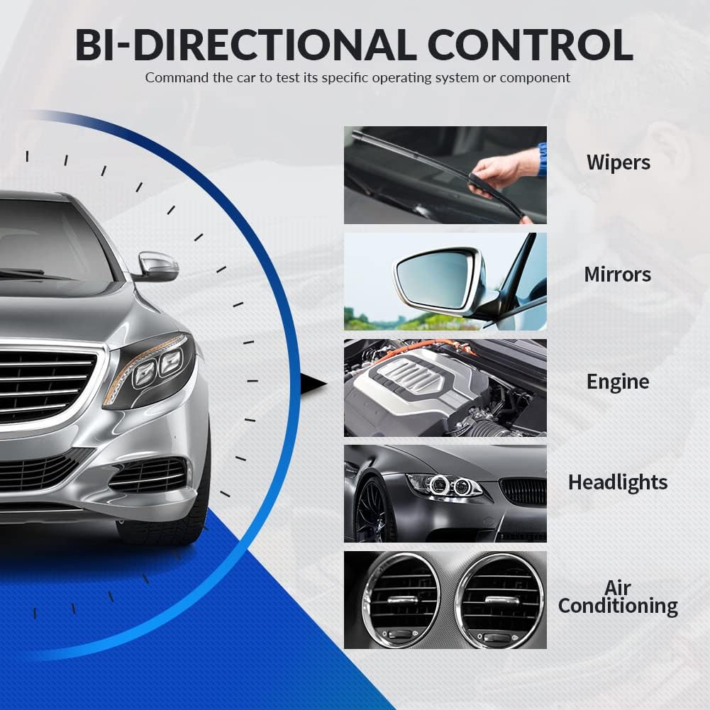 Automotive Scan Tool with ECU Coding and Bi-Directional Control X38377