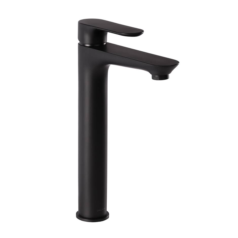 Deck-Mount Single Hole Faucet with Lever Handle Matte Black D517036
