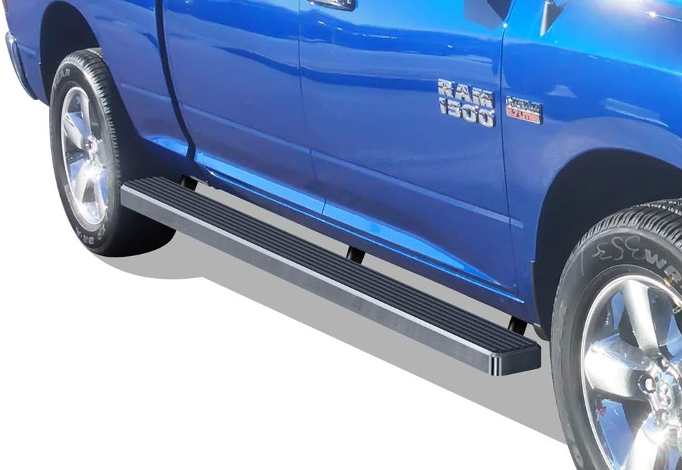 Polished Running Boards 6in Wide Aluminum H425