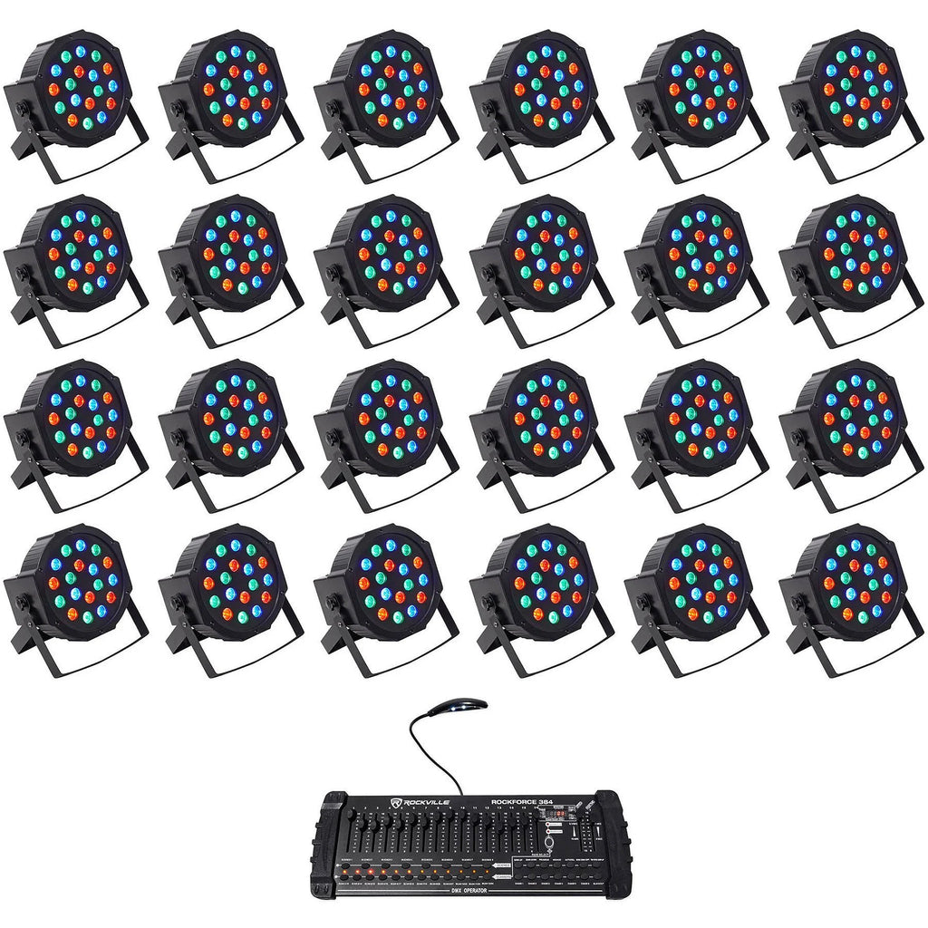 LED RGB Par Can Wash Lights DMX Controller W670566