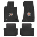 Ebony 4 Piece Velourtex Floor Mat B433742