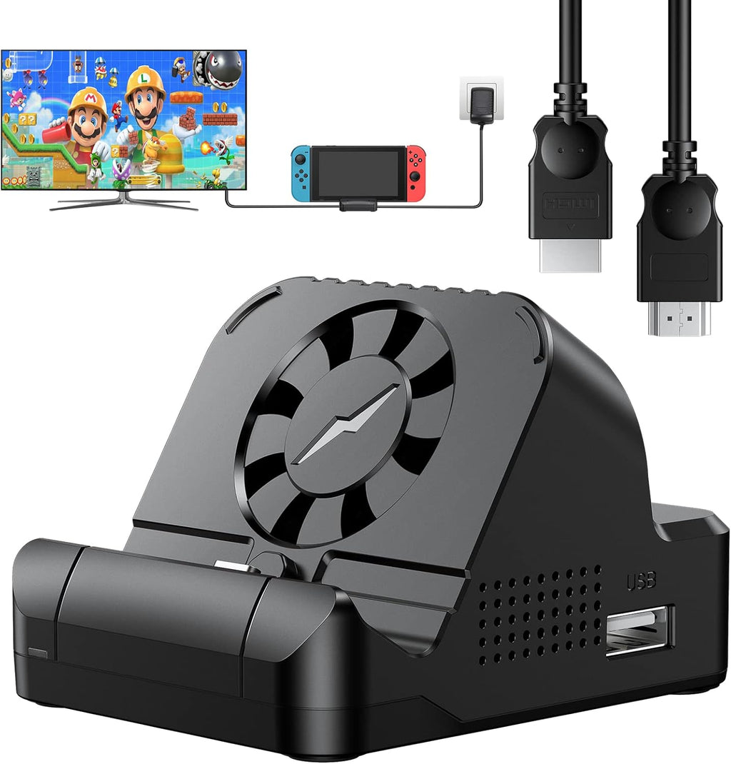 Portable Switch Dock with 4K HDMI Cable B10930