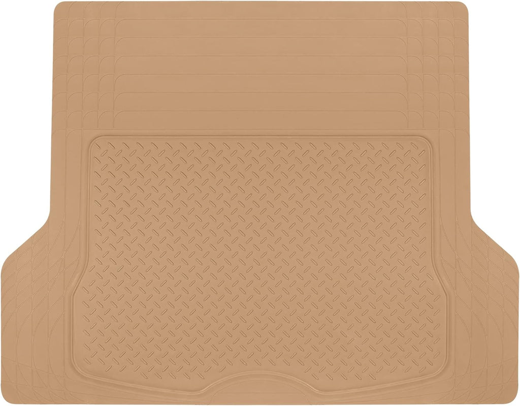 Heavy Duty All Weather Trunk Cargo Liner Floor Mat Black F986409