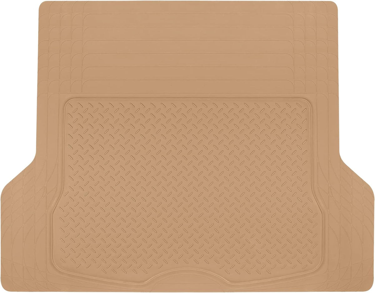 Heavy Duty All Weather Trunk Cargo Liner Floor Mat Black F986409