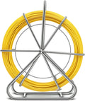 425FT Fiberglass Fish Tape with Wheel Stand I9205