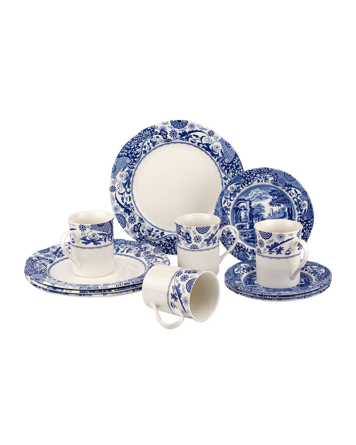 Blue Italian 12 Piece Set I907