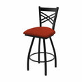 Swivel Counter Stool with Pewter Finish S5561