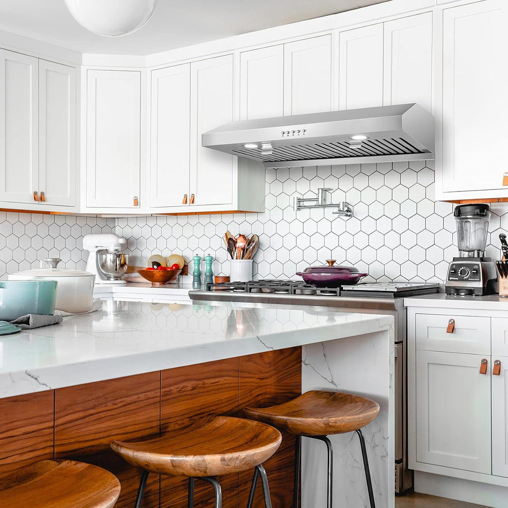 30 inch Under Cabinet Ducted Stainless Steel Range Hood E207