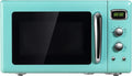 900W Retro Countertop Compact Microwave Oven with Glass Turntable S5170