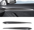 Matte and Gloss Black Carbon Fiber Dashboard Cover Wrap I1931
