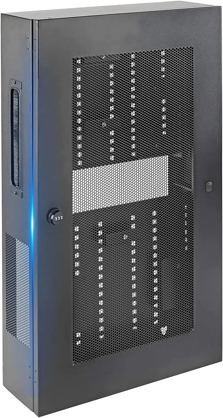 3U 19-inch Vertical Wall-Mounted Rack P3141