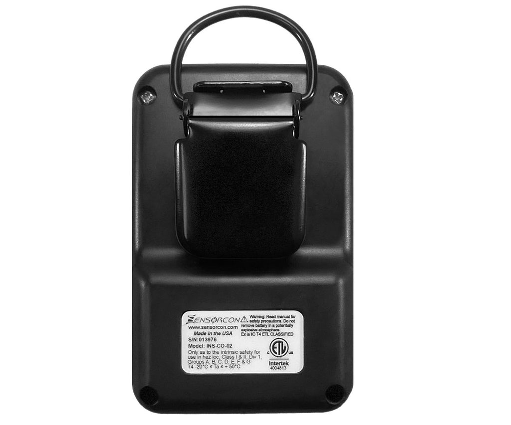 Industrial CO Carbon Monoxide Monitor with Visual Audible and Vibrating Alerts N356