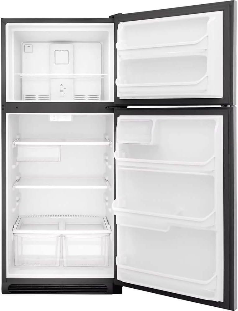 30 Top Freezer Refrigerator with 20.4 cu. ft. Capacity Reversible Door in Stainless Steel H67312