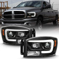 2006-2008 Dodge Ram 1500 2500 3500 LED Projector Headlights X126