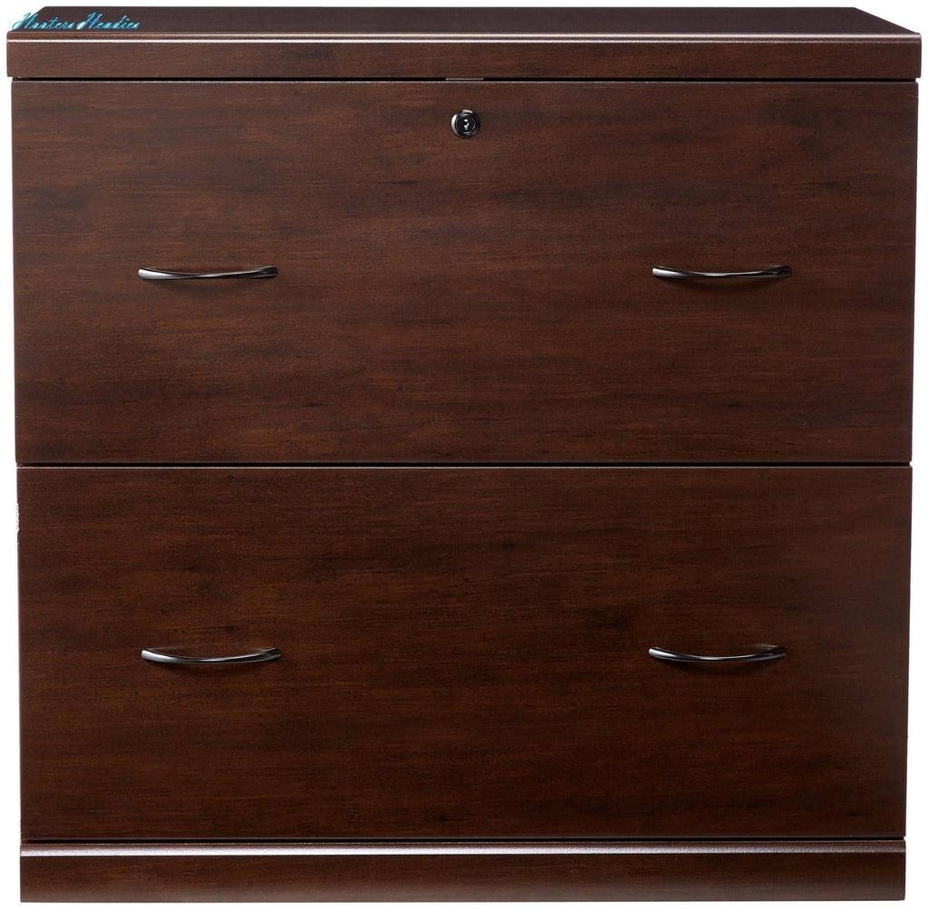 Espresso 2 Drawer Lateral Filing Cabinet B489