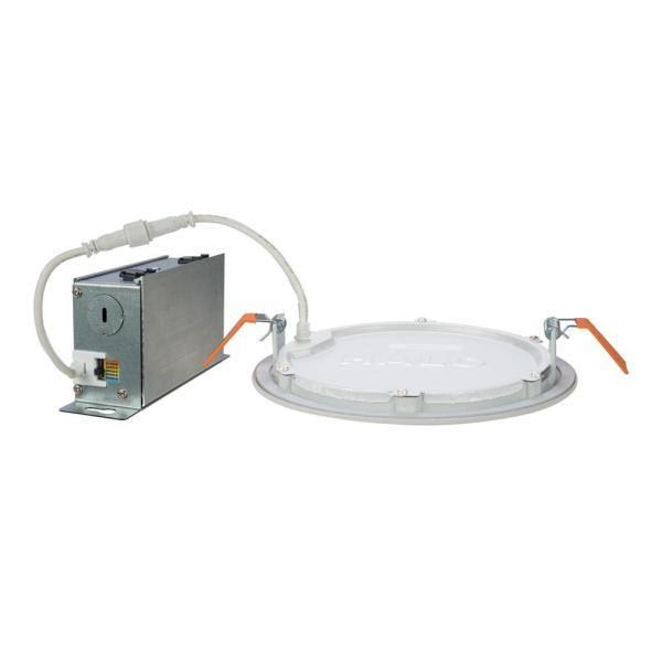 6 in. Color Selectable Canless Recessed LED Kit 2-Pack with Smart Dimmer Z3098