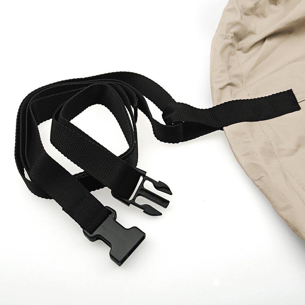 Beige 600d Polyester Waterproof Boat Cover Q347