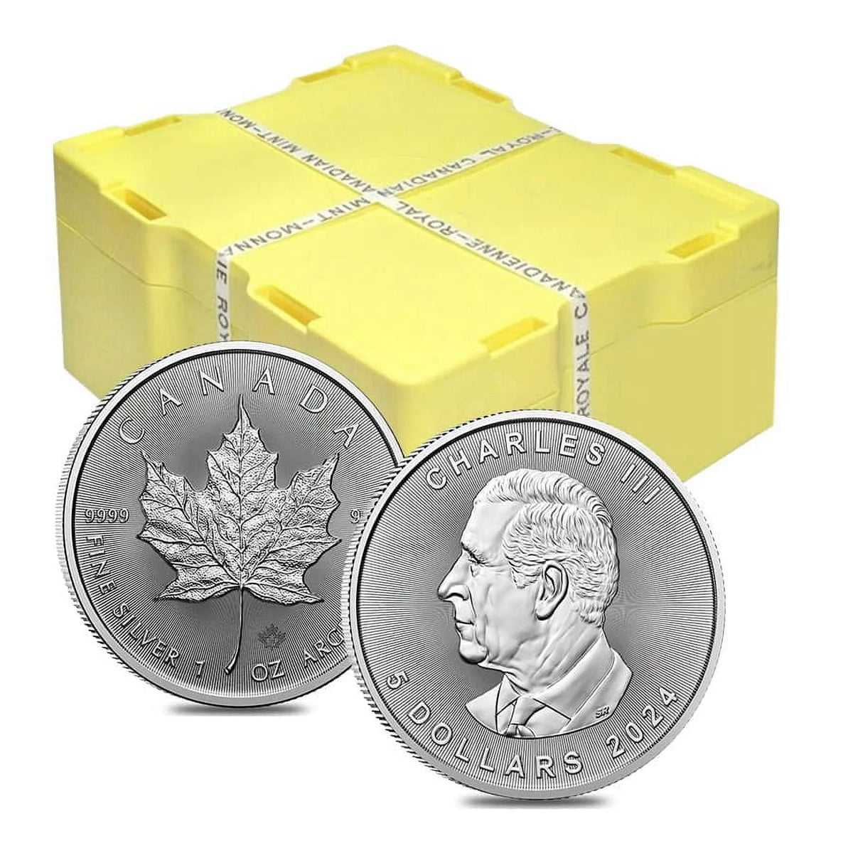 1 oz Canadian Silver Maple Leaf Coin D3440