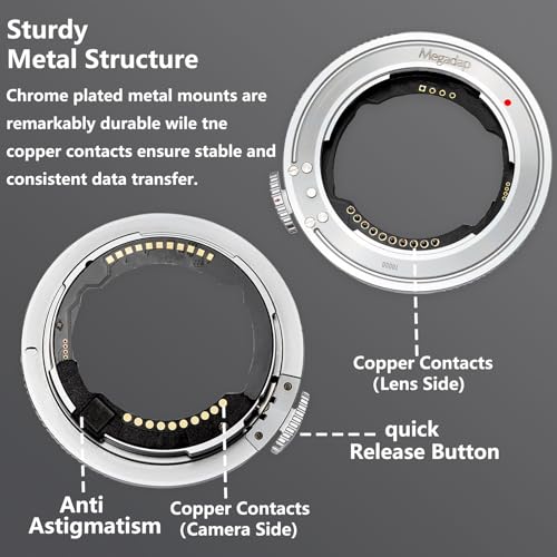 Autofocus Lens Adapter Built-in Electronic Aperture for Sony FE Lens B844