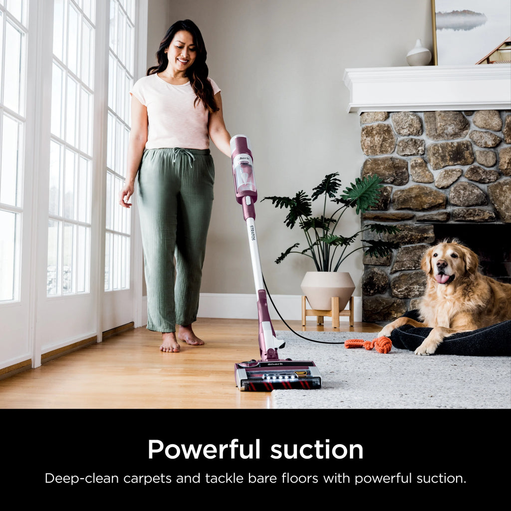 Corded Stick Vacuum with Self-Cleaning Brushroll L54130