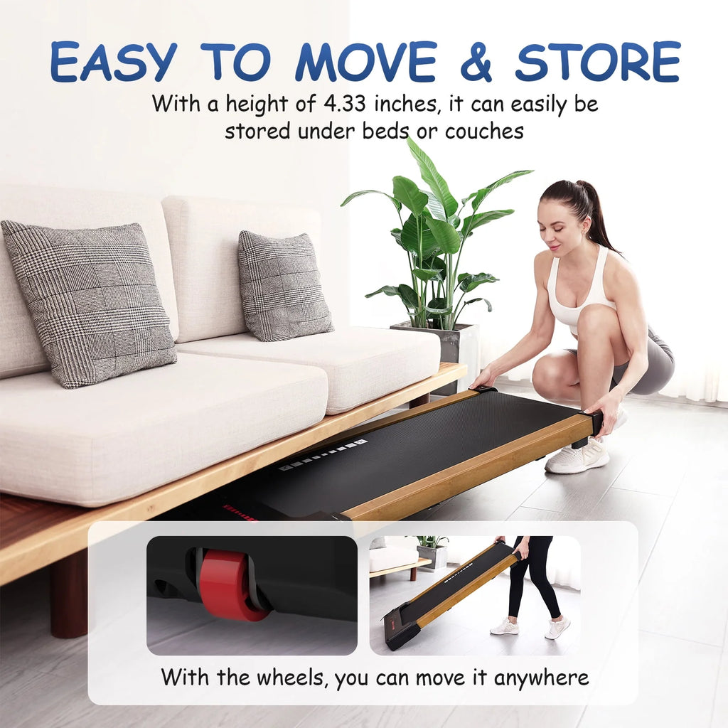 Wood 2.25HP Portable Mini Treadmill A206