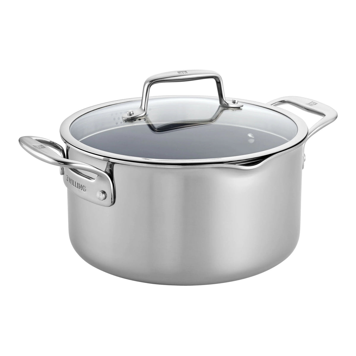 6 Qt Stainless Steel Ceramic Non-Stick Dutch Oven I82818