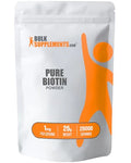 Biotin Powder 1mg per Serving 25g Gluten Free A53519