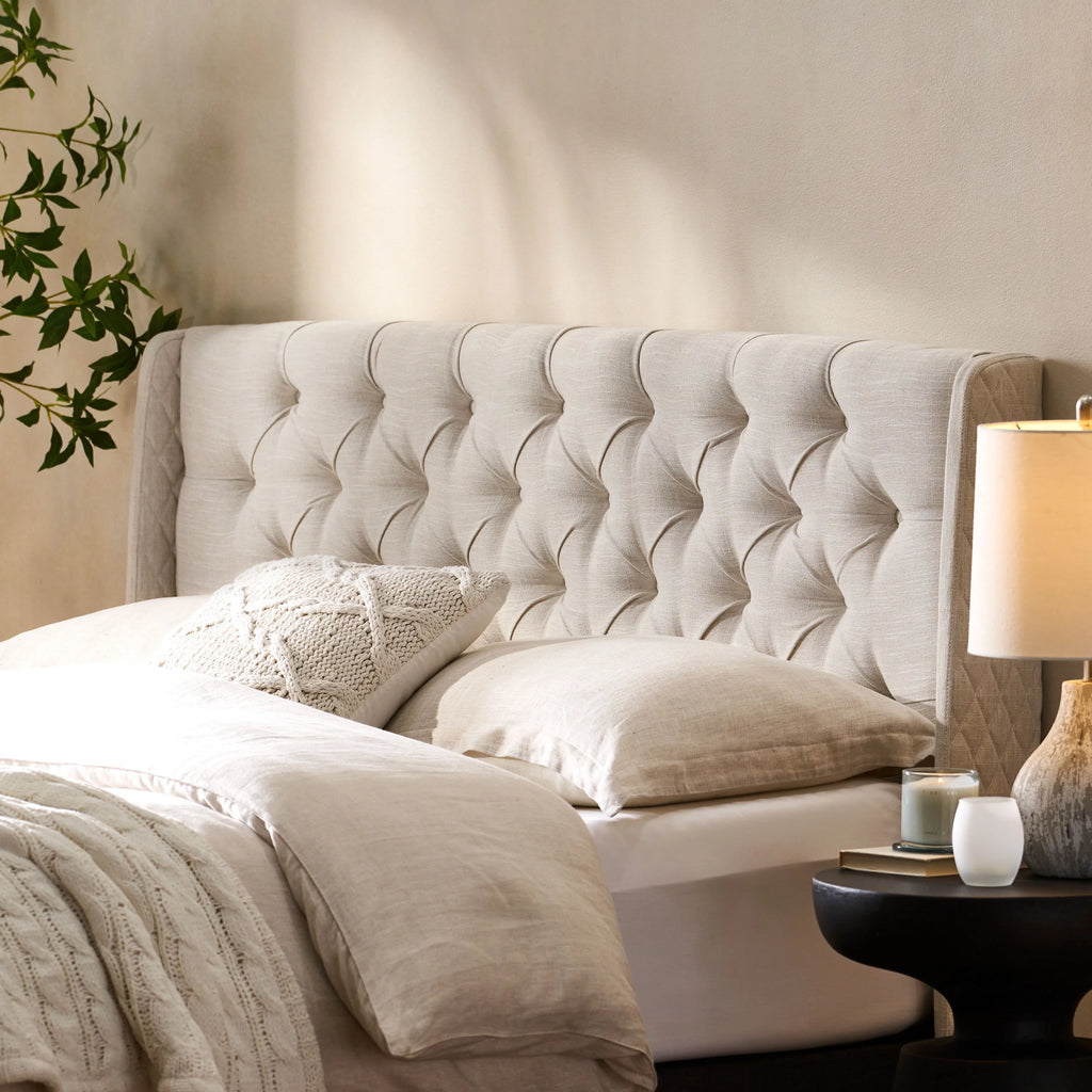 Queen Wingback Headboard C637