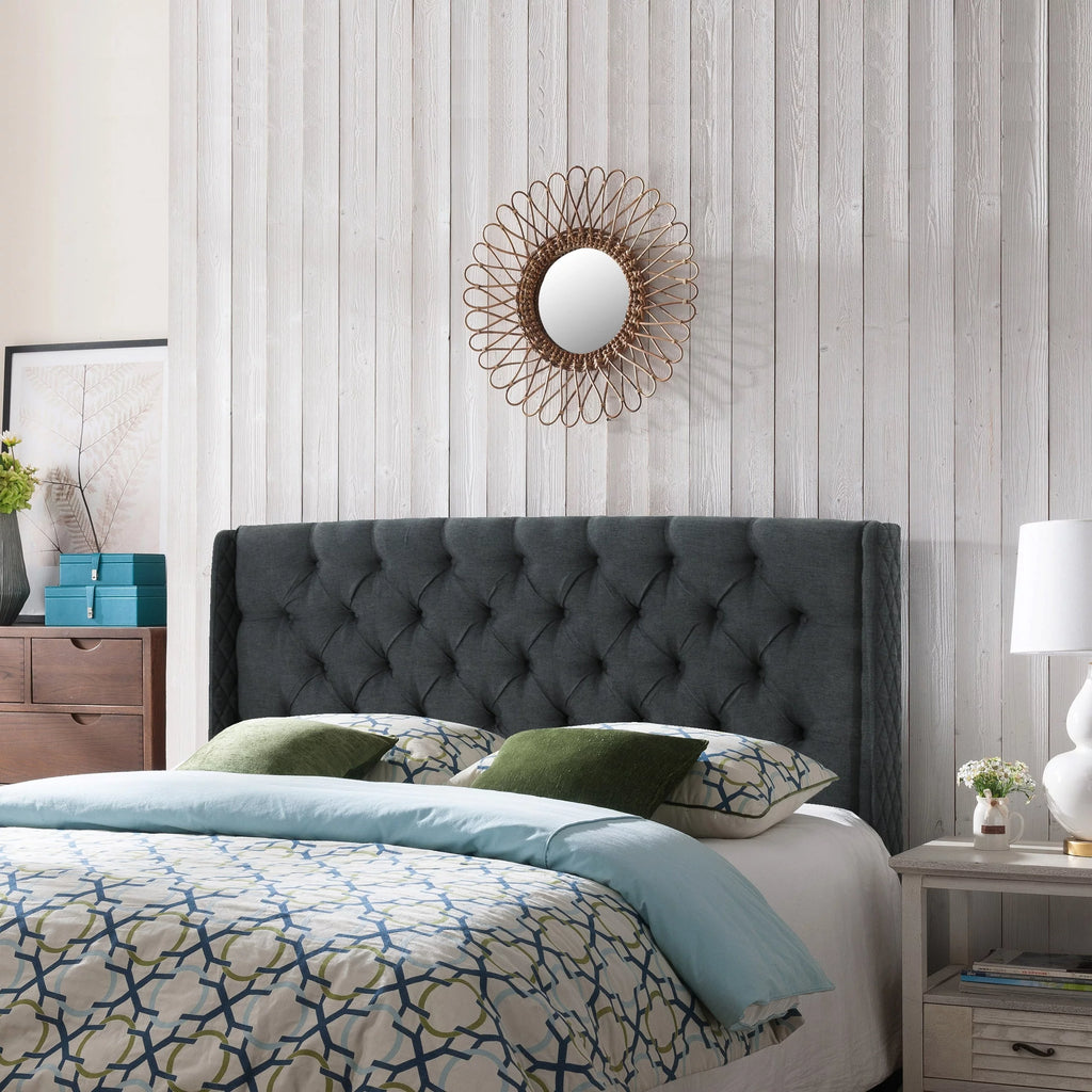 Queen Wingback Headboard C637