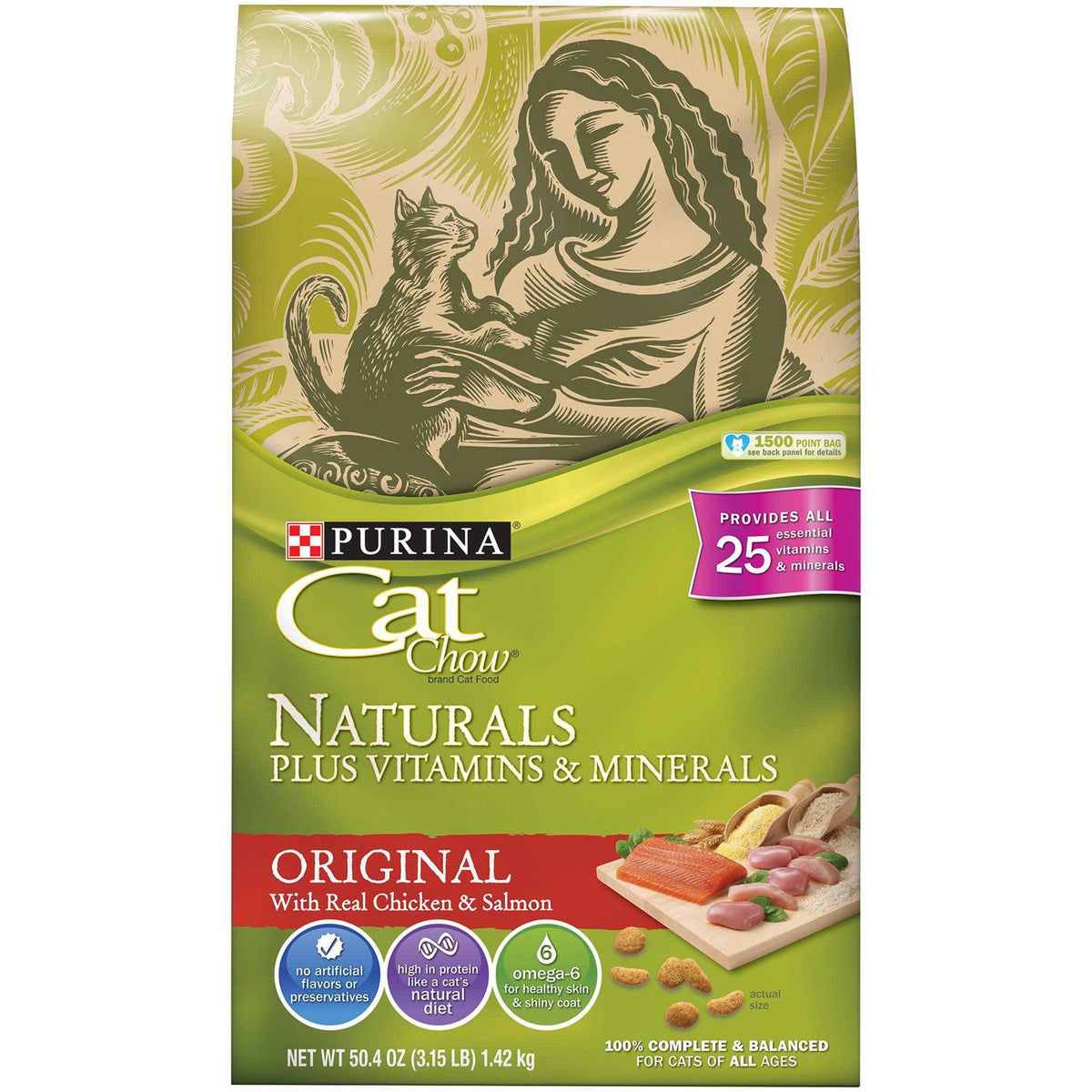 Naturals Original Dry Cat Food U641945