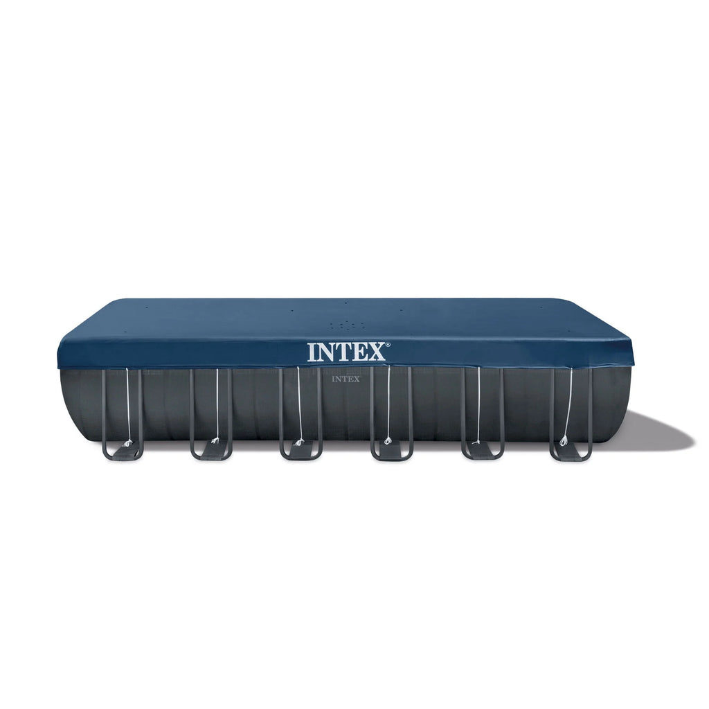 12' x 24' Rectangle Metal Frame Above Ground Pool J687