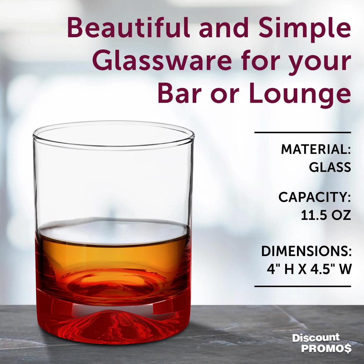 Whiskey Glass 1.75 oz Set of 12 I329921