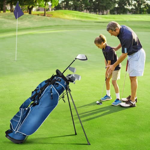 Golf Stand Bag with 4 Way Dividers and 4 Pockets J315615