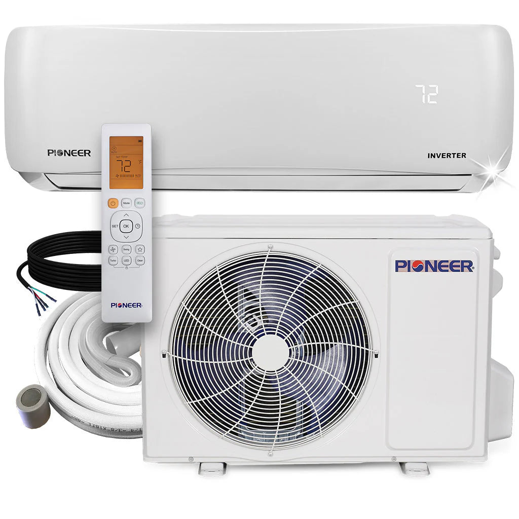 12,000 BTU 20 SEER 115V Ductless Mini-Split Inverter Air Conditioner Heat Pump System B5950