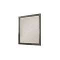 Gray Wooden Frame Dresser Mirror F259
