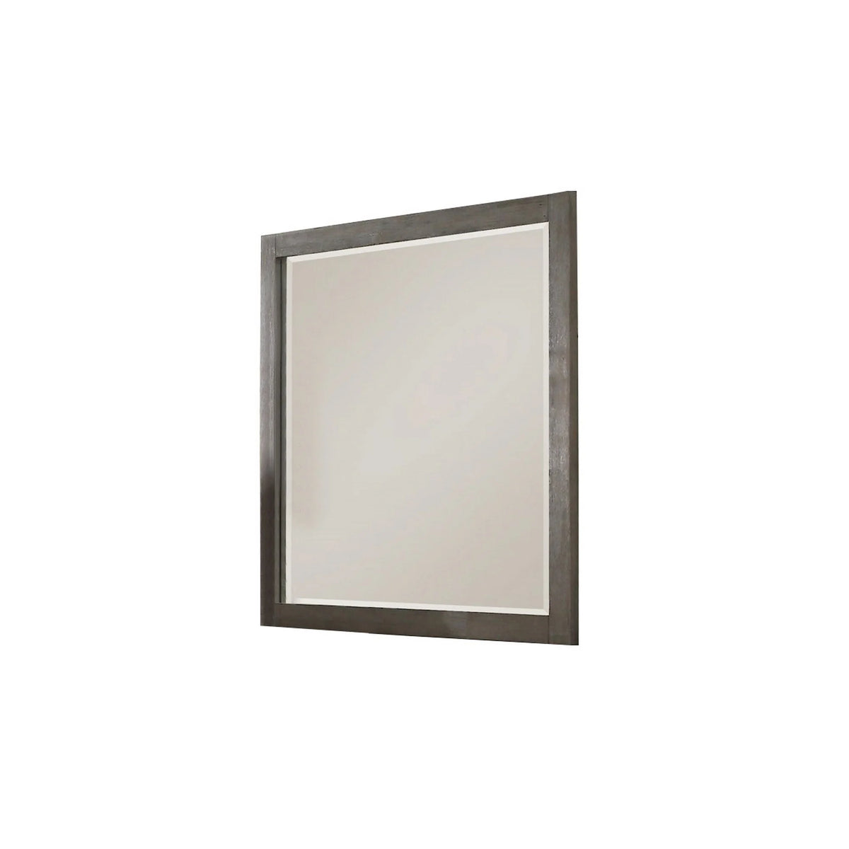 Gray Wooden Frame Dresser Mirror F259