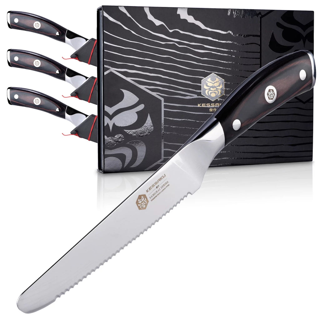 5-Inch Forged High Carbon Stainless Steel Steak Knife Set A57141