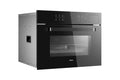 24 Inch Air Fry Convection Single Electric Wall Oven in Black H490