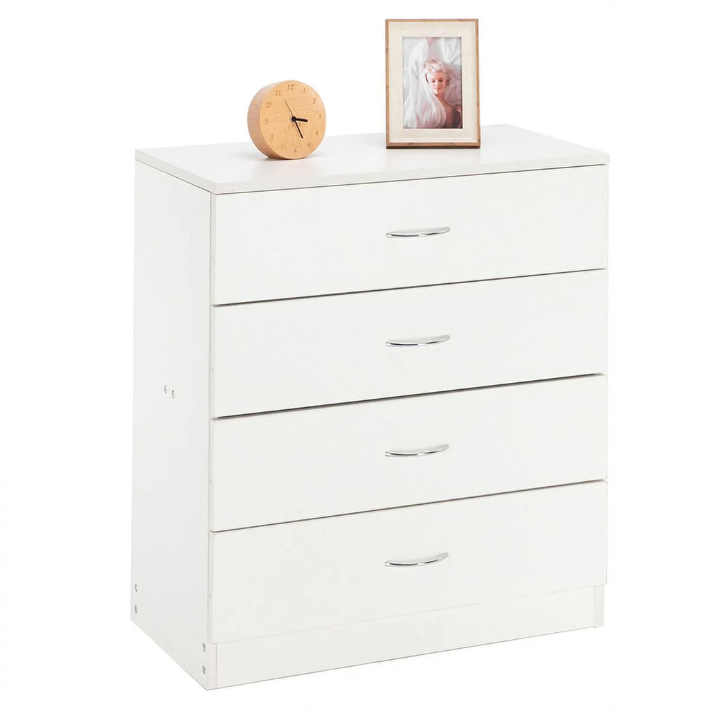 White 4 Drawer Dresser H87504