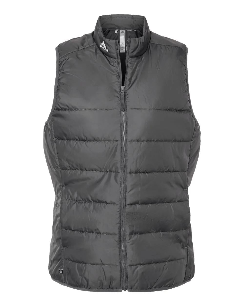 Women's Grey Puffer Vest O14205