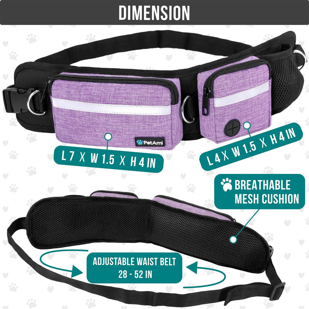 Hands Free Dog Leash Belt Bag B111052