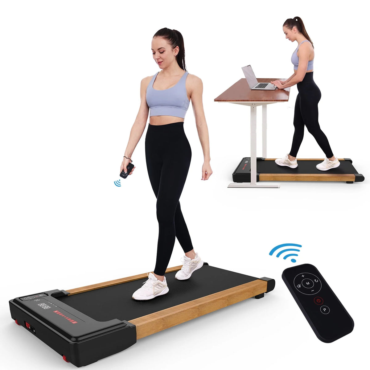 Wood 2.25HP Portable Mini Treadmill A206