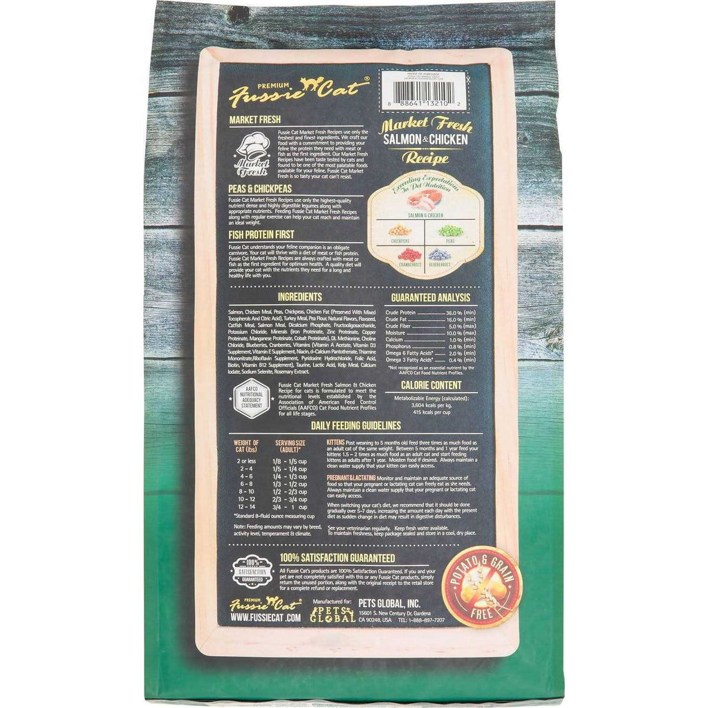 Salmon Chicken Dry Cat Food F9845