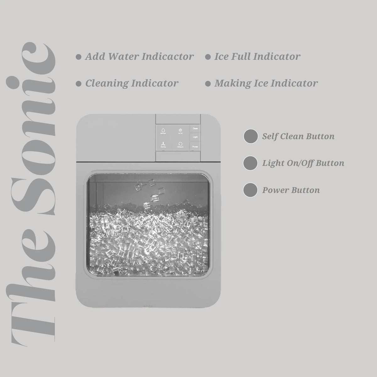 Blue Countertop Ice Maker G41335