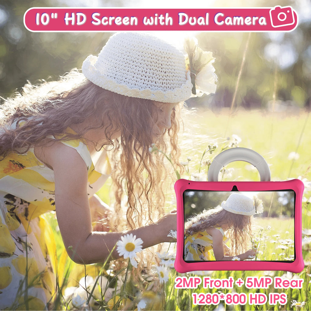 10in Android 12 Kid Education Tablet 2GB RAM 64GB ROM P48676
