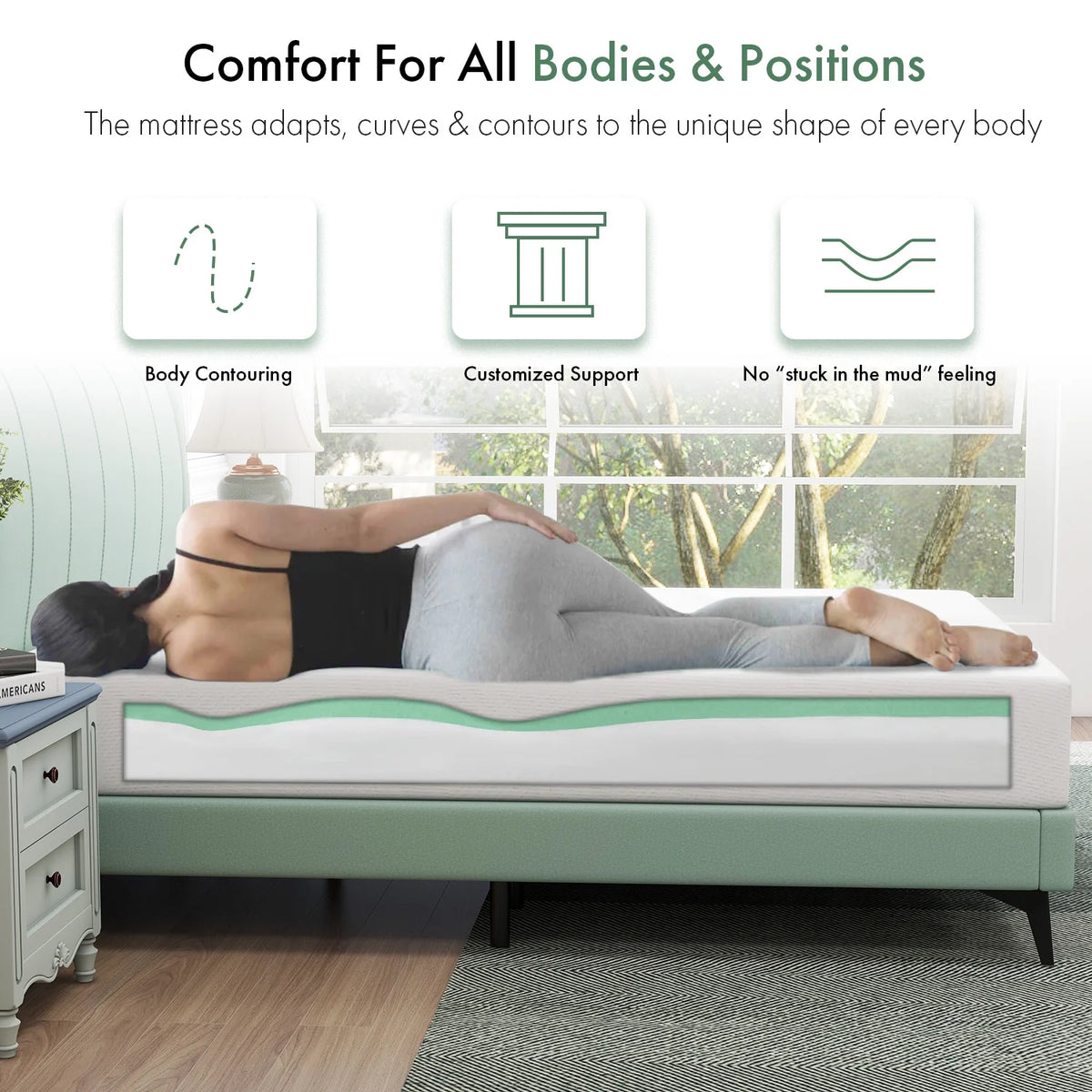 Twin Gel Memory Foam Mattress D230