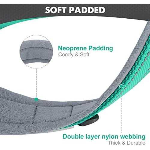 Reflective Neoprene Padded Nylon Adjustable Dog Collar U192