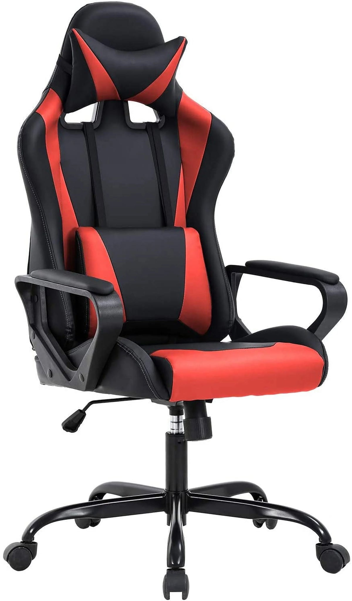 White PU Leather Ergonomic Swivel Office Chair A22295