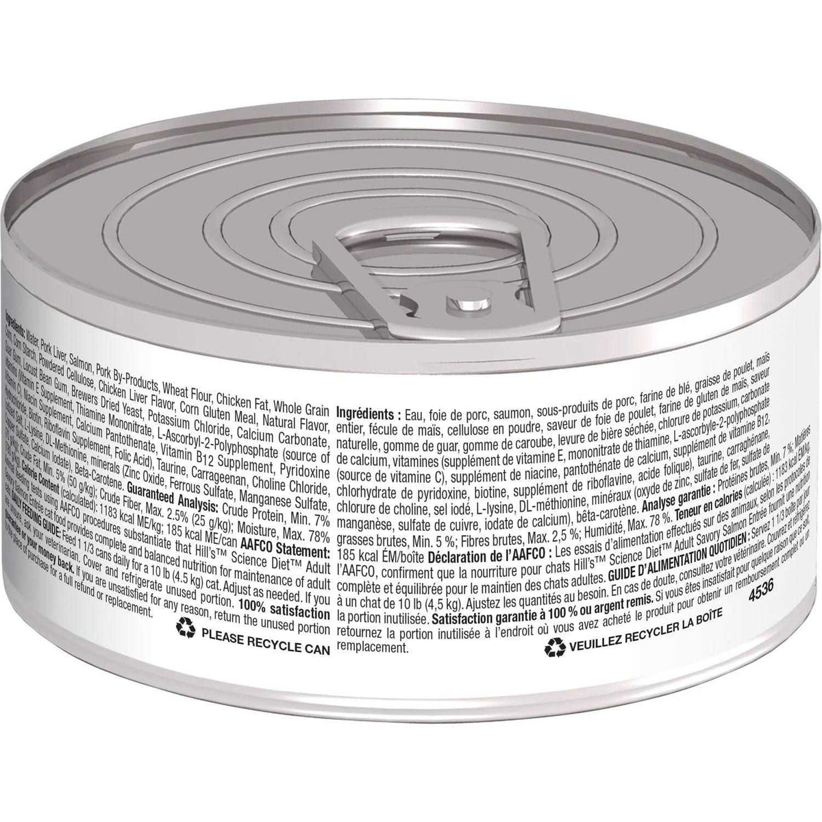 Adult Cat Canned Food W83320